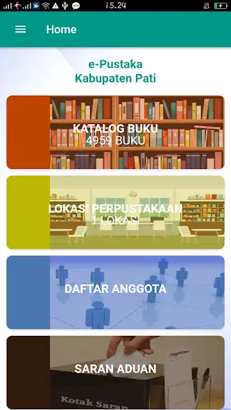 Play E-Pustaka Pati as an online game E-Pustaka Pati with UptoPlay