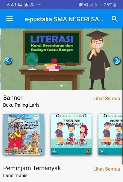 Play e pustaka SMA Negeri 1 Binjai Kabupaten Langkat as an online game e pustaka SMA Negeri 1 Binjai Kabupaten Langkat with UptoPlay