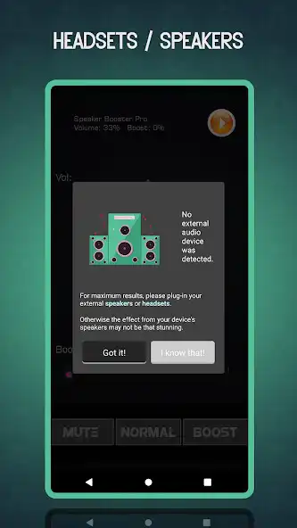 Play EQ Booster Speaker Booster Pro as an online game EQ Booster Speaker Booster Pro with UptoPlay