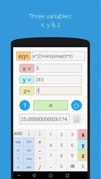 Play Eqncalc - The Equation Solver  and enjoy Eqncalc - The Equation Solver with UptoPlay
