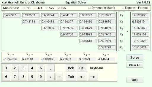 Play eqSolver as an online game eqSolver with UptoPlay