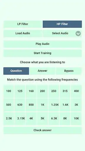 Play EQ Technical Listening Play EQ Technical Listening