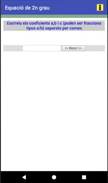 Play Equació de 2n grau and enjoy Equació de 2n grau with UptoPlay Play Equació de 2n grau and enjoy Equació de 2n grau with UptoPlay