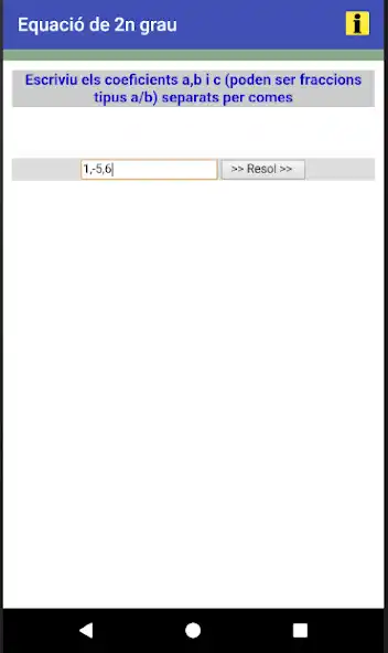Play Equació de 2n grau as an online game online Equació de 2n grau with UptoPlay Play Equació de 2n grau as an online game Equació de 2n grau with UptoPlay