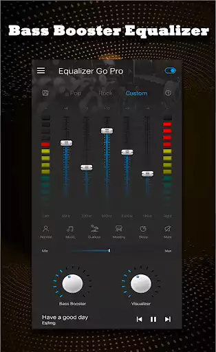 Play Equalizer  Bass Booster Pro as an online game Equalizer  Bass Booster Pro with UptoPlay