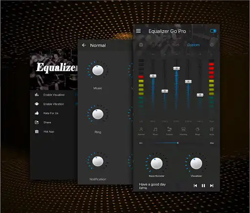 Play Equalizer  Bass Booster  and enjoy Equalizer  Bass Booster with UptoPlay