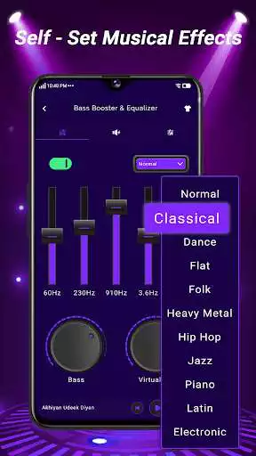 Play Equalizer & Bass Booster - Volume Booster EQ as an online game Equalizer & Bass Booster - Volume Booster EQ with UptoPlay
