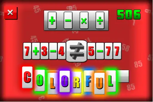 Play Equalizing - Colorful! as an online game Equalizing - Colorful! with UptoPlay