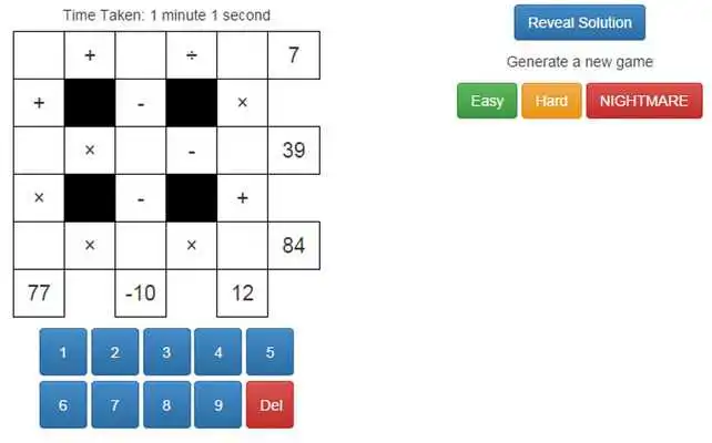 Play Equation Puzzle