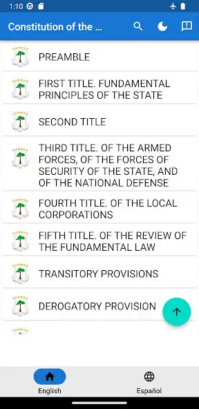 Play Equatorial Guinea Constitution  and enjoy Equatorial Guinea Constitution with UptoPlay
