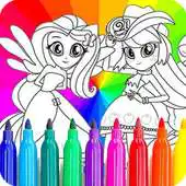 Free play online Equestria Coloring Game Pony 2018 APK