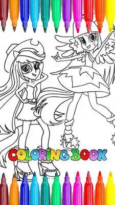 Play Equestria Coloring Game Pony 2018
