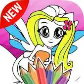 Free play online Equestrian Girls Color Book APK