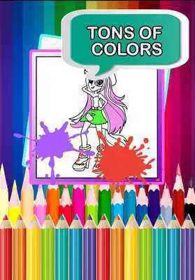 Play Equestrian Girls Color Book