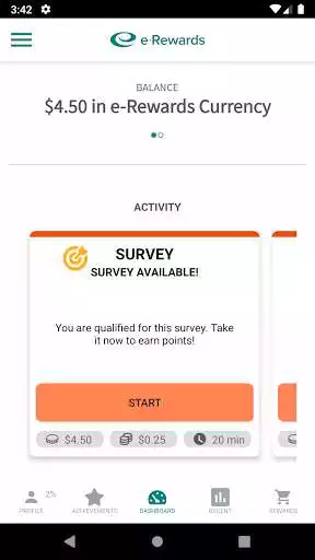 Play e-Rewards - Paid Surveys as an online game e-Rewards - Paid Surveys with UptoPlay