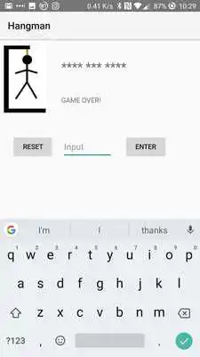 Play Eriks Cool Hangman