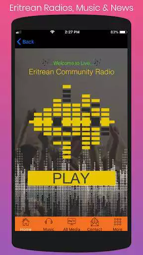 Play Eritrean Radios, Live Music, Breaking News  Media