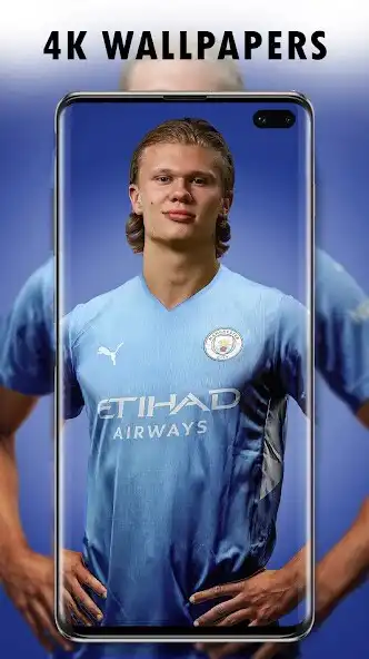 Play Erling Haaland 2022 wallpaper  and enjoy Erling Haaland 2022 wallpaper with UptoPlay