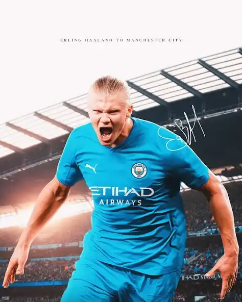 Play Erling Haaland Wallpaper 4K HD  and enjoy Erling Haaland Wallpaper 4K HD with UptoPlay