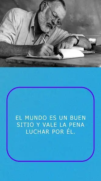 Play Ernest Hemingway frases as an online game Ernest Hemingway frases with UptoPlay