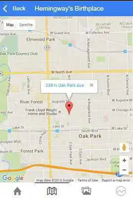 Play Ernest Hemingway in Oak Park