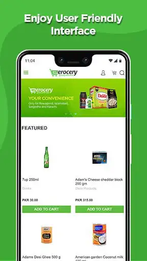 Play Erocery - Online Grocery Store as an online game Erocery - Online Grocery Store with UptoPlay