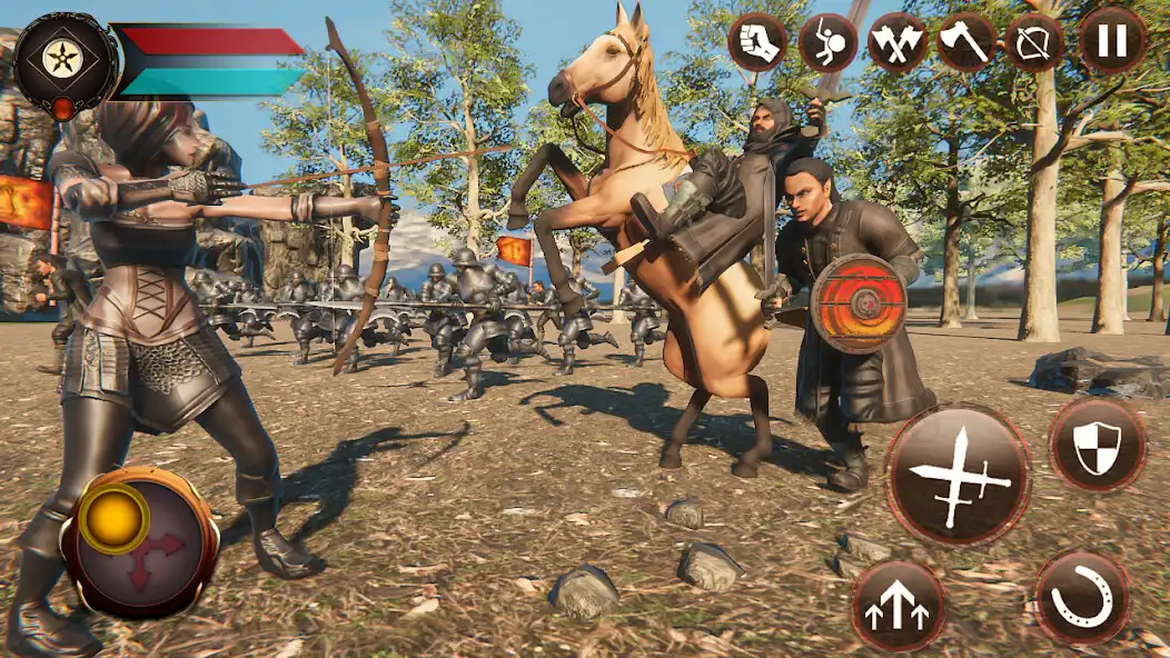 Play Ertugrul Gazi 21: Sword Games as an online game Ertugrul Gazi 21: Sword Games with UptoPlay