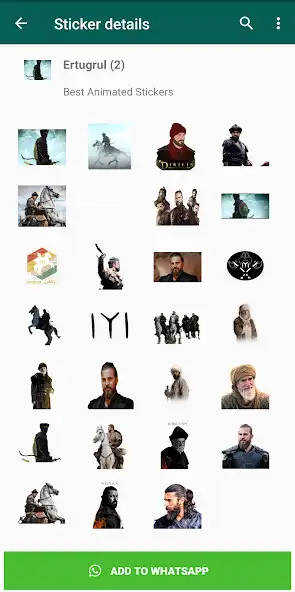 Play Ertugrul Stickers for WhatsApp as an online game Ertugrul Stickers for WhatsApp with UptoPlay