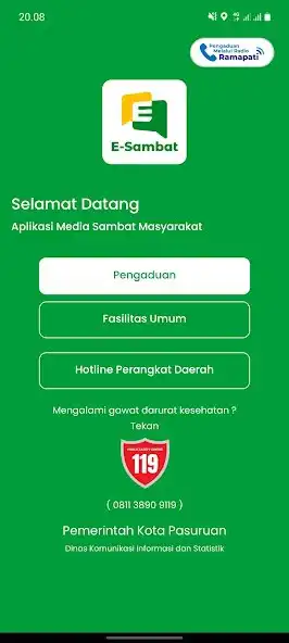 Play E-Sambat Kota Pasuruan as an online game online E-Sambat Kota Pasuruan with UptoPlay Play E-Sambat Kota Pasuruan as an online game E-Sambat Kota Pasuruan with UptoPlay