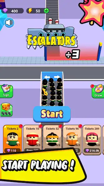 Play Escalators Runner  and enjoy Escalators Runner with UptoPlay