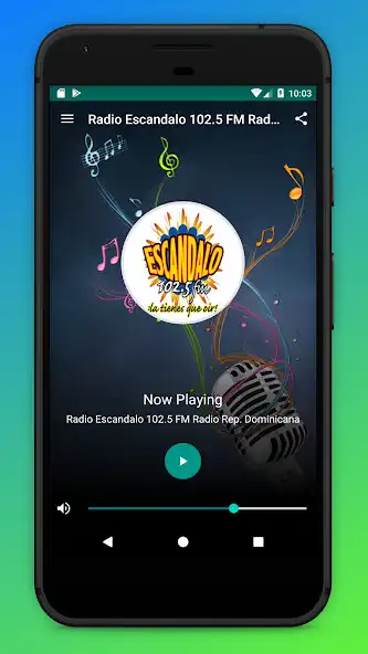 Play Escandalo 102.5 FM Radio App  and enjoy Escandalo 102.5 FM Radio App with UptoPlay