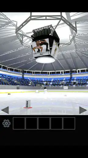 Play Escape from the skating hall.