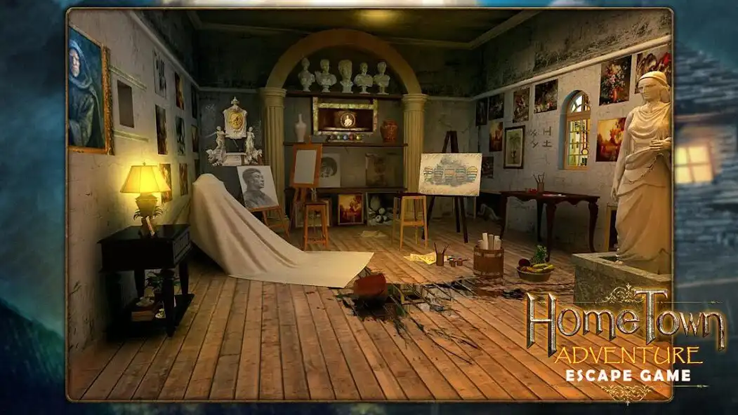 Play Escape game:home town adventure as an online game Escape game:home town adventure with UptoPlay