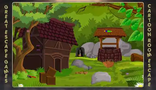 Play Escape games - Cartoon Room Escape as an online game Escape games - Cartoon Room Escape with UptoPlay