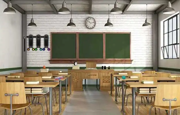 Play Escape Games - Retro Classroom