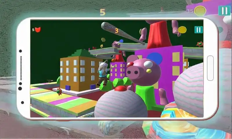 Play Escape Pigg for crazy swirl Cookie obby Mod as an online game Escape Pigg for crazy swirl Cookie obby Mod with UptoPlay