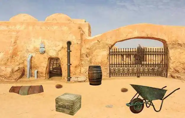 Play Escape Puzzle: Desert House
