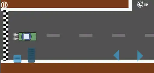 Play Escape race : 2D car racing as an online game Escape race : 2D car racing with UptoPlay