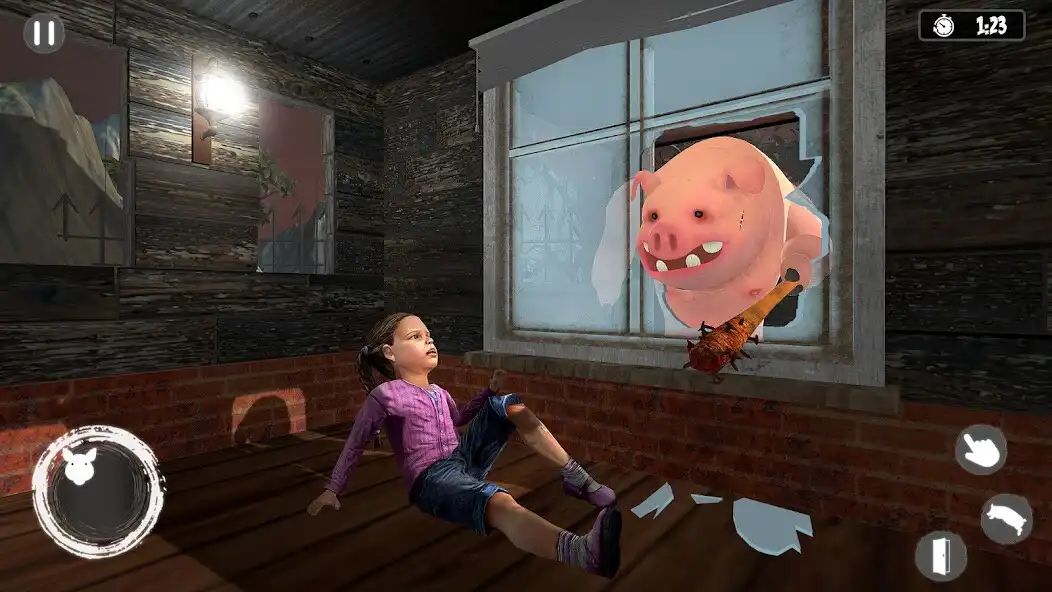 Play Escape Scary Piggy Granny Game as an online game Escape Scary Piggy Granny Game with UptoPlay