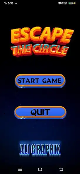 Play Escape The Circle as an online game Escape The Circle with UptoPlay