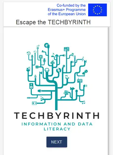 Play Escape the TECHBYRINTH as an online game Escape the TECHBYRINTH with UptoPlay
