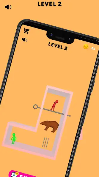 Play Escape Your Friend : Go away Bear as an online game Escape Your Friend : Go away Bear with UptoPlay