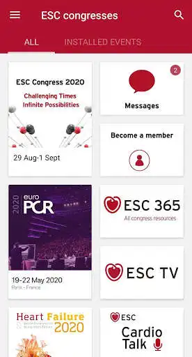 Play APK ESC Congresses  and enjoy ESC Congresses with UptoPlay org.escardio.esccongress2017
