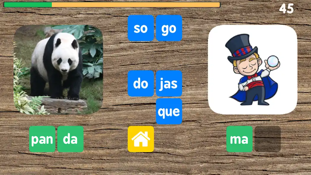 Play Escrever com sílabas 2  and enjoy Escrever com sílabas 2 with UptoPlay