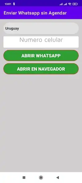 Play Escribir a WSP sin Agregar  and enjoy Escribir a WSP sin Agregar with UptoPlay