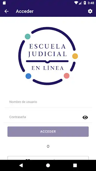 Play Escuela Judicial en Línea as an online game Escuela Judicial en Línea with UptoPlay