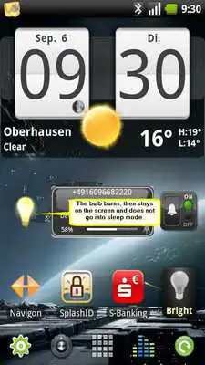 Play esdaSOs ScreenOn-Widget