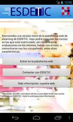 Play ESDETIC e-learning