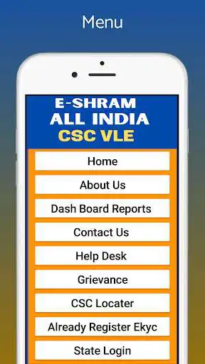 Play e-Shram CSC Vle All India Reg as an online game e-Shram CSC Vle All India Reg with UptoPlay