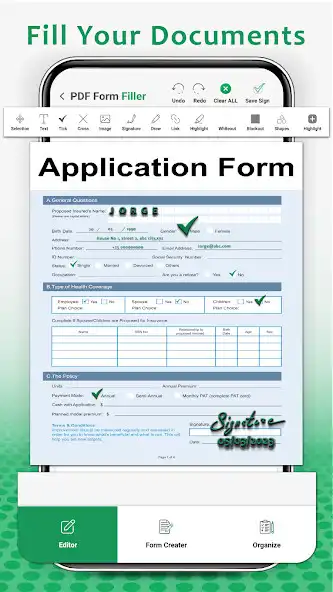 Play ESign, PDF Filler, Sign Maker as an online game ESign, PDF Filler, Sign Maker with UptoPlay